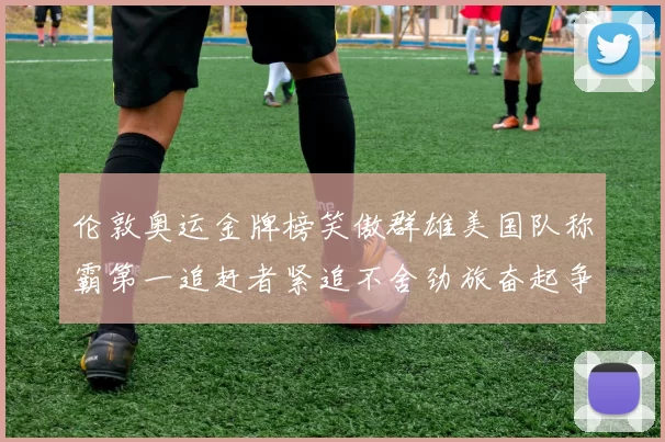 伦敦奥运金牌榜笑傲群雄美国队称霸第一追赶者紧追不舍劲旅奋起争雄